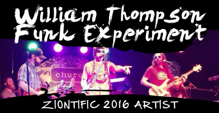 Ziontific Summer Solstice Music Festival 6 — Vermont —  Artist William Thompson Funk Experiment
